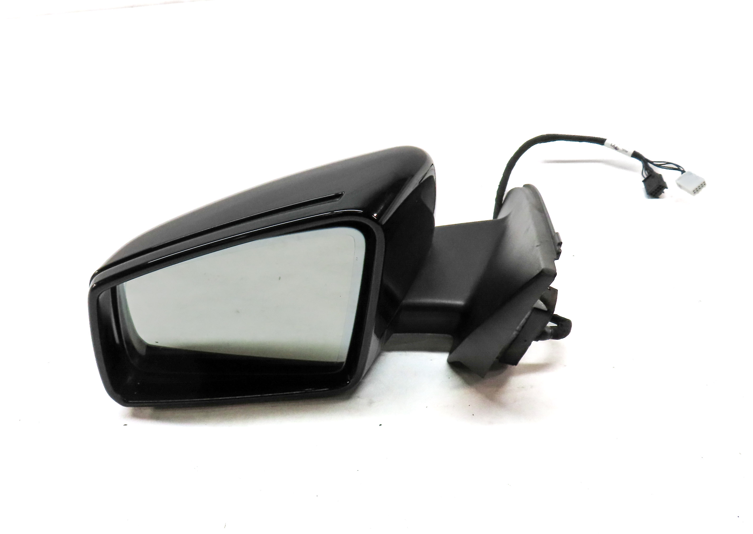 15-20 MB GLA X156 FRONT LEFT DRIVER AUTODIM HEAT MEMORY DOOR MIRROR (BLACK) — exact item pictured